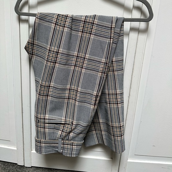 Wilfred plaid tie front pant size 4 - Picture 1 of 7
